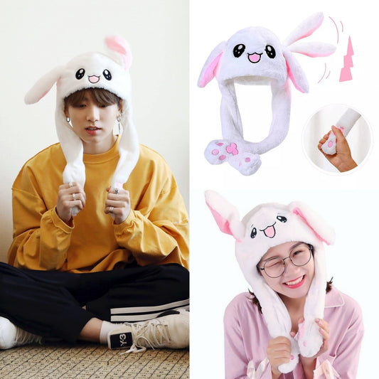 BTS BUNNY HAT (moves the ears)