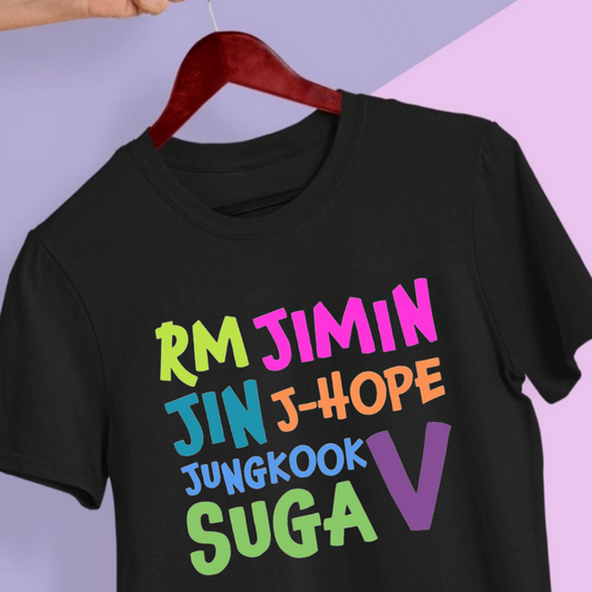 BTS T-SHIRT 100% COTTON