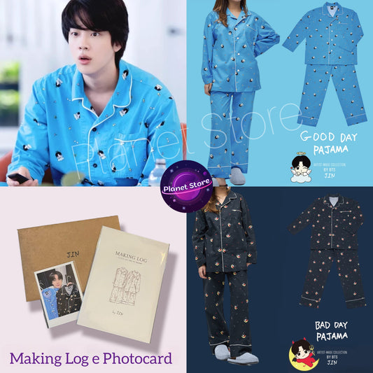 PIJAMA DE BUEN DÍA/MAL DÍA DE JIN BTS