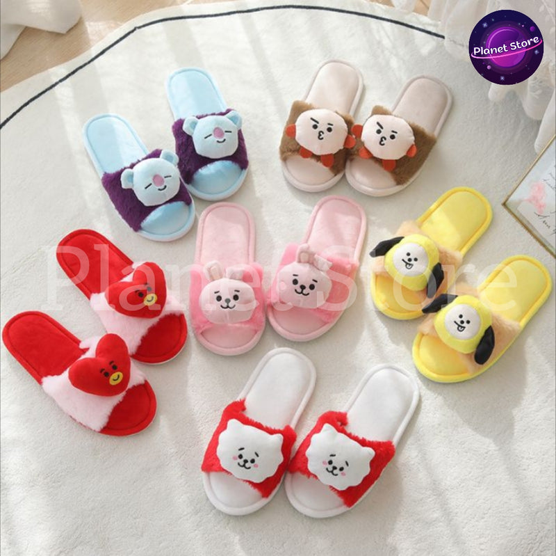 BT21 SLIPPERS SLIPERS