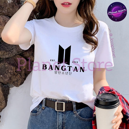 BANGTAN T-SHIRT 100% COTTON 