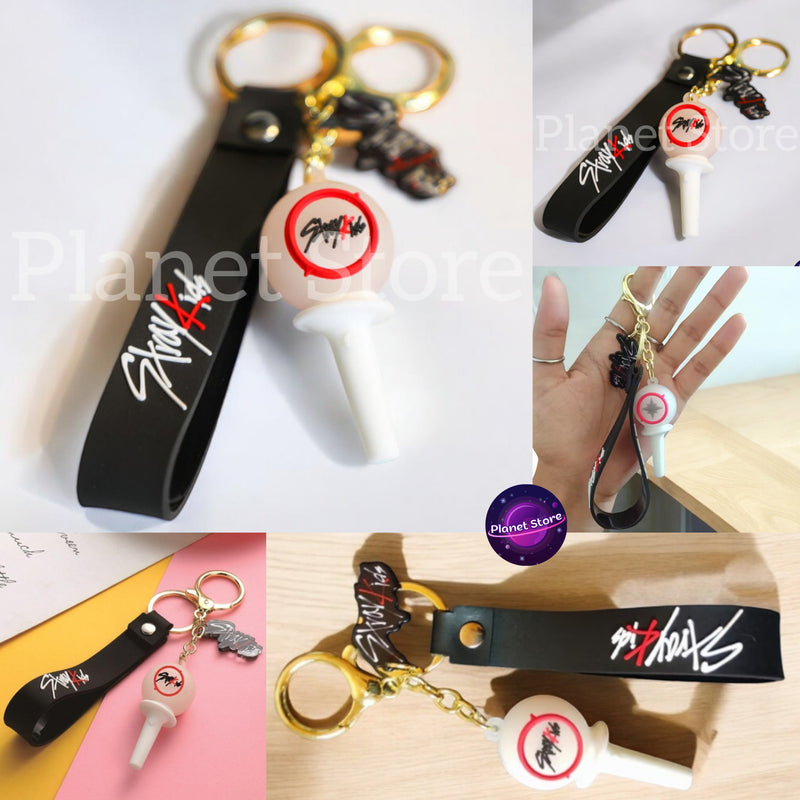 LIGHTSTICKS KEYCHAINS VARIOUS KPOP GROUPS