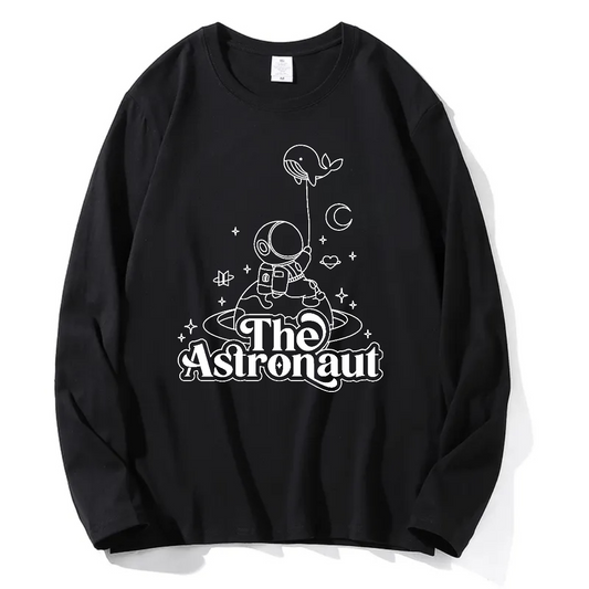 JIN THE ASTRONAUT SHIRT 100% COTTON (black and white)