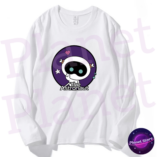 WOOTTEO THE ASTRONAUT 100% COTTON SHIRT (black and white) 