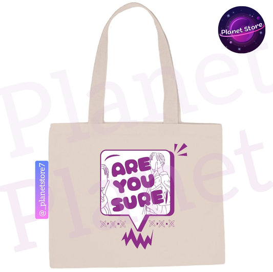 BTS "Are You Sure?" ECOBAG 100% COTTON (two colors) 