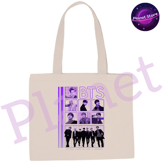 ECOBAG BTS 100% ALGODÃO