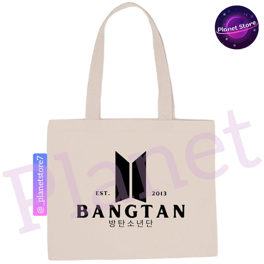 BOLSA ECOLÓGICA BANGTAN 100% ALGODÓN 