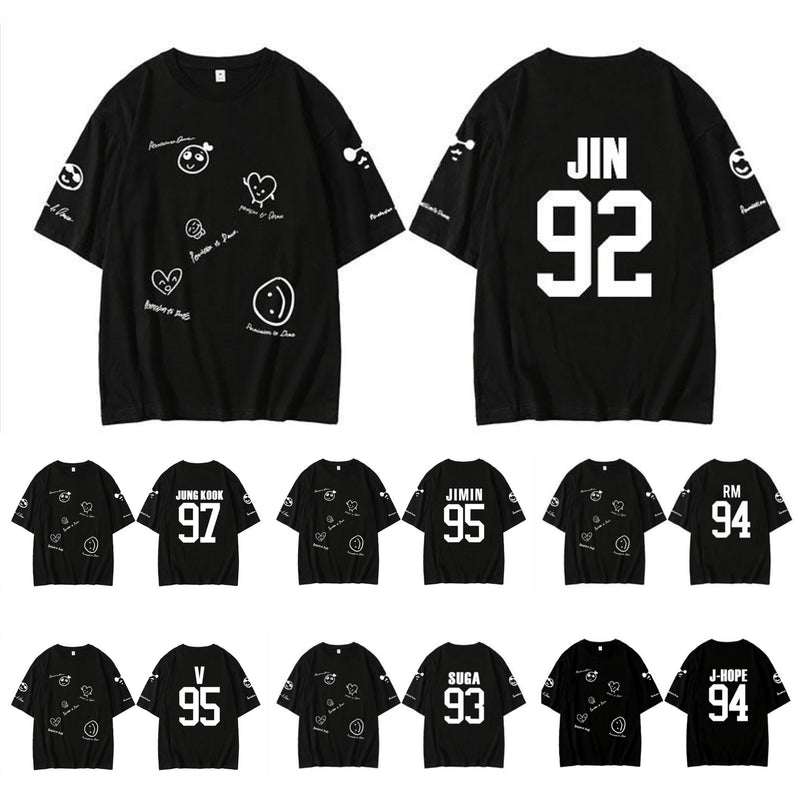 CAMISETAS BTS PERMISSION TO DANCE 100% ALGODÃO