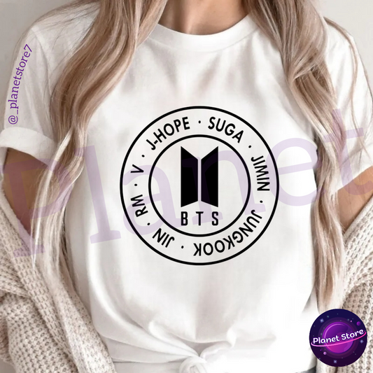 BTS T-SHIRT 100% COTTON 