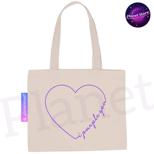 ECOBAG I PURPLE YOU 100% ALGODÃO