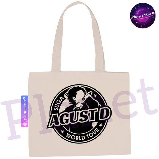 BOLSA ECOLÓGICA SUGA D'DAY AGUST D 100% ALGODÓN