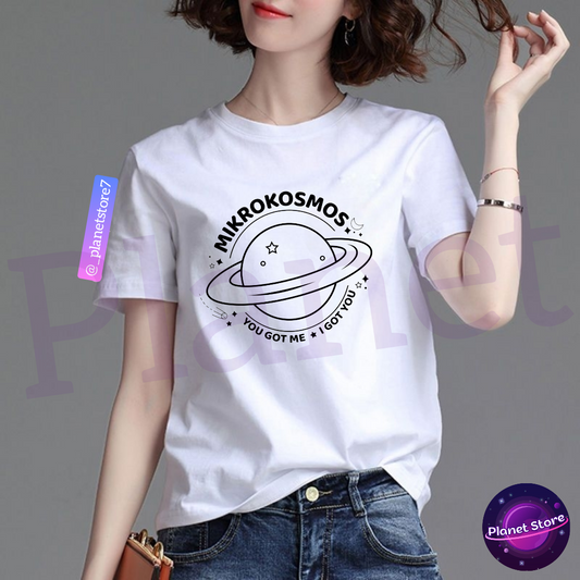 BTS MIKROKOSMOS T-SHIRT 100% COTTON 