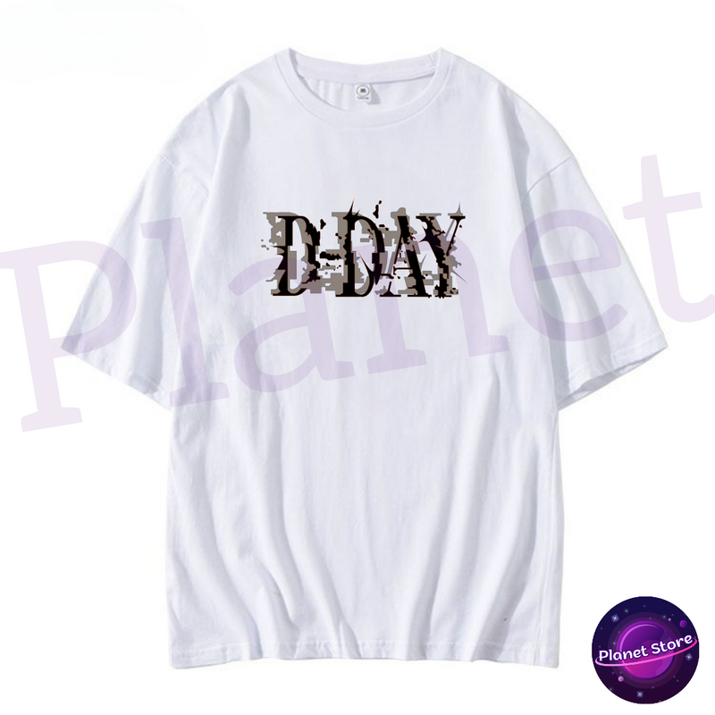 CAMISETA SUGA D'DAY AGUST D 100% ALGODÓN (blanco y negro) 