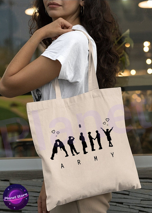 BTS ARMY ECOBAG - BUTTER 100% COTTON 