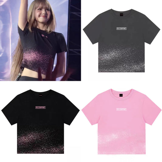 CAMISETA BLACKPINK DEADLINE TOUR 100% ALGODÃO