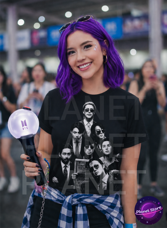 CAMISETA BTS ARIRANG 2.0 100% ALGODÃO (preta e branca)