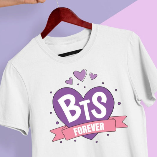 CAMISETA BTS 100% ALGODÓN 