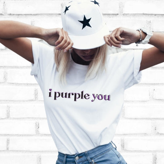 BTS I PURPLE YOU T-SHIRT 100% COTTON 