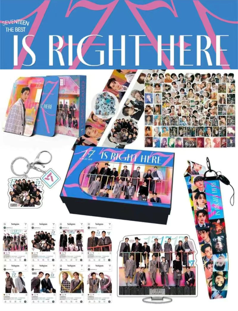 KIT SEVENTEEN "17 Is Right Here" 162 PÇS (CAIXA PRESENTEÁVEL C/ VÁRIOS ITENS!✨)