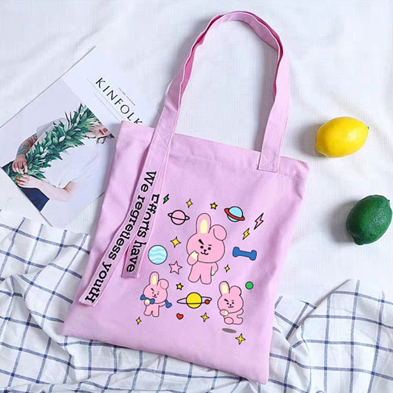 ECOBAGS COM ZÍPER BT21