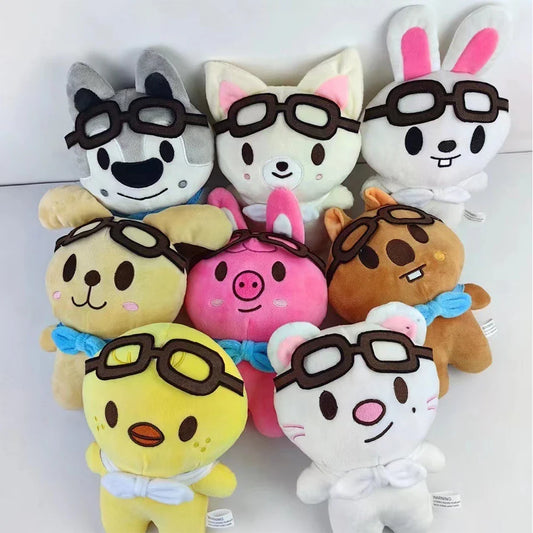 SKZOO PILOT STRAY KIDS PLUSH TOYS (20 to 25 cm)