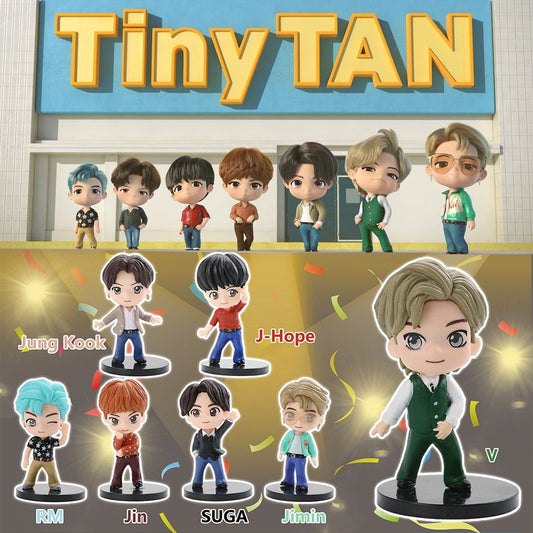 BTS TINY TAN DYNAMITE KIT 7 PCS