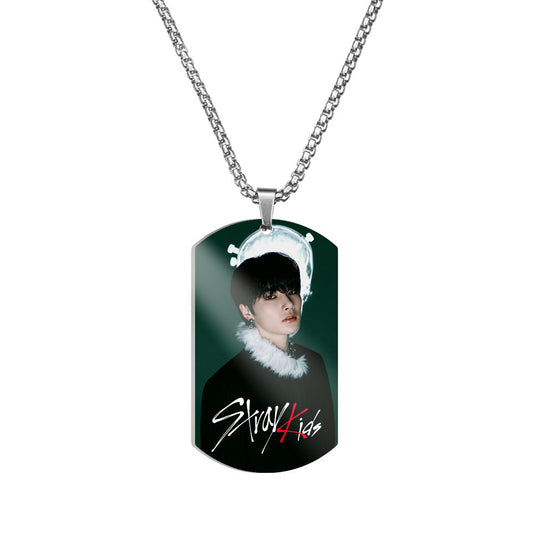 COLARES STRAY KIDS  EM AÇO INOXIDÁVEL
