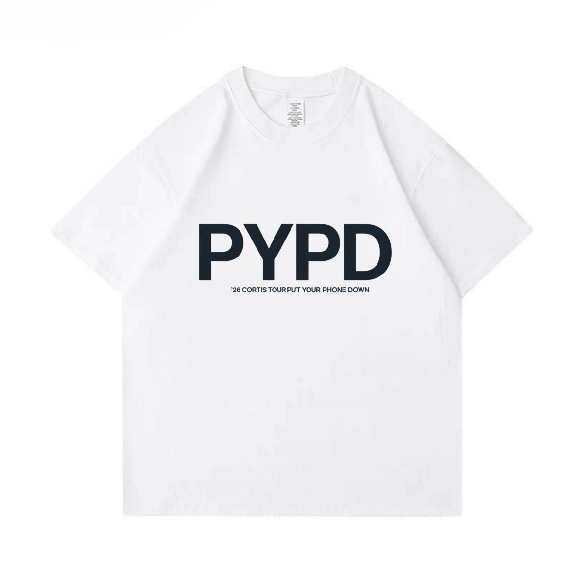 CAMISETA CORTIS TOUR PUT YOUR PHONE DOWN 2026 100% ALGODÃO