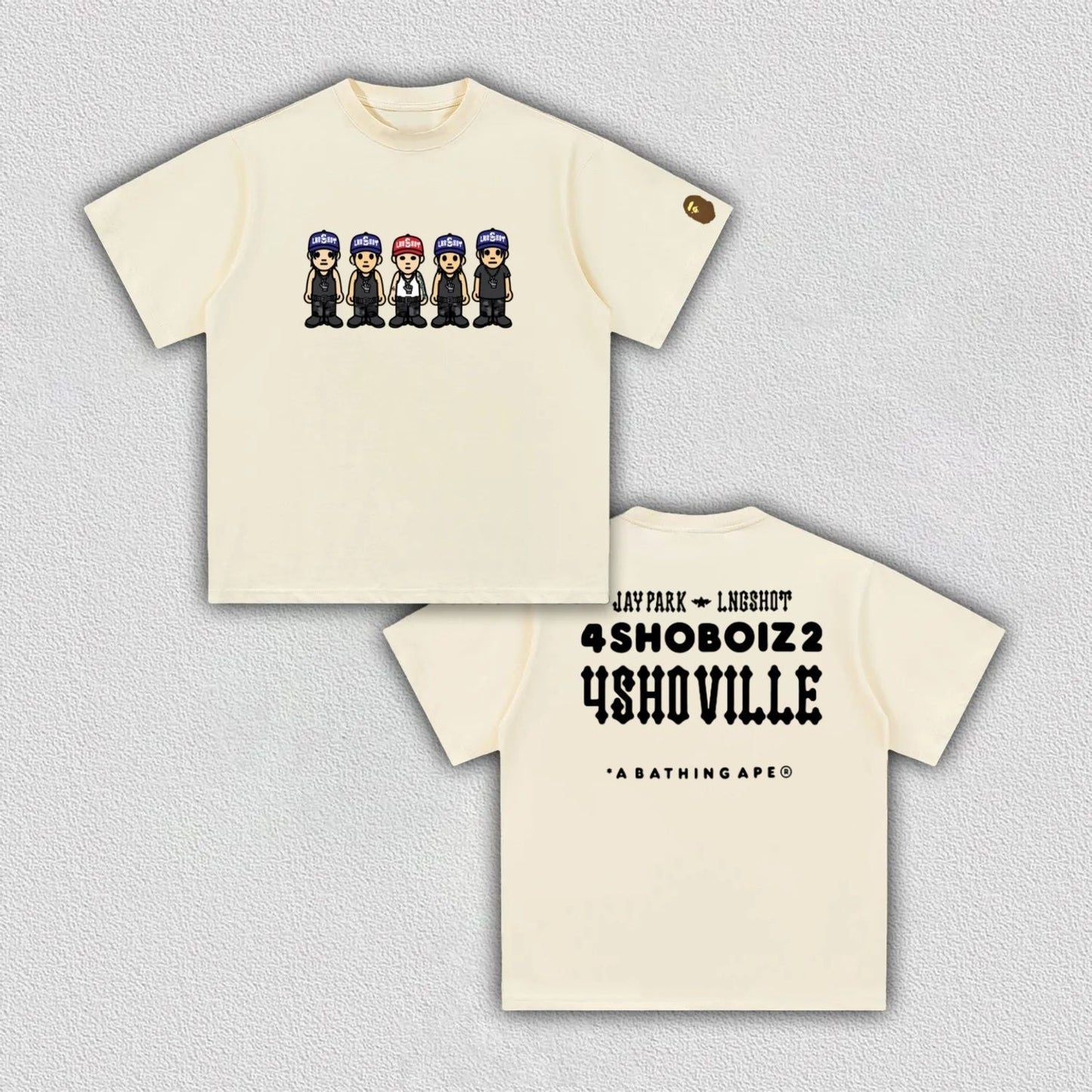 CAMISETAS LNGSHOT 100% ALGODÃO