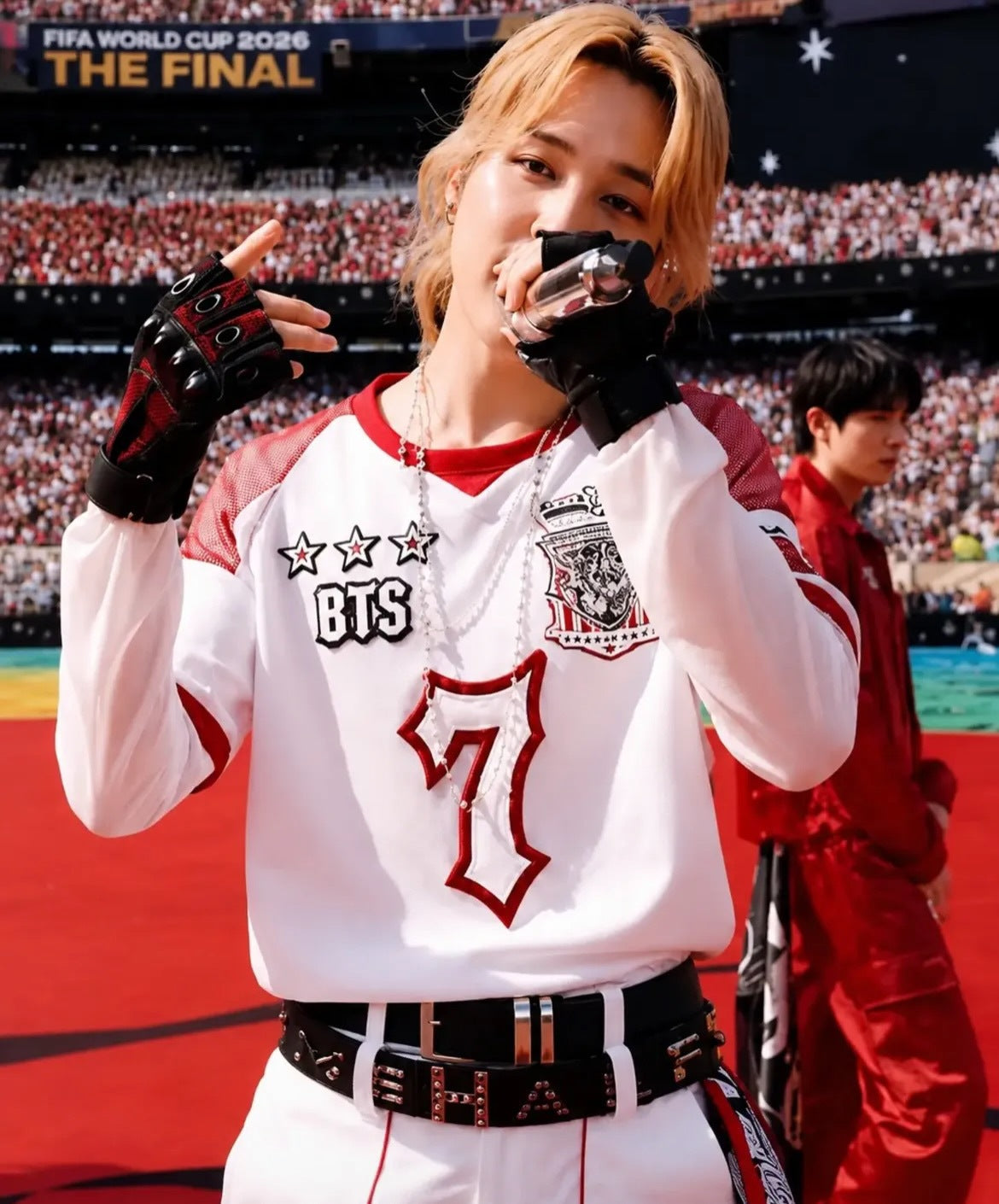 JERSEY MANGA LONGA BTS  INTERVALO COPA DO MUNDO