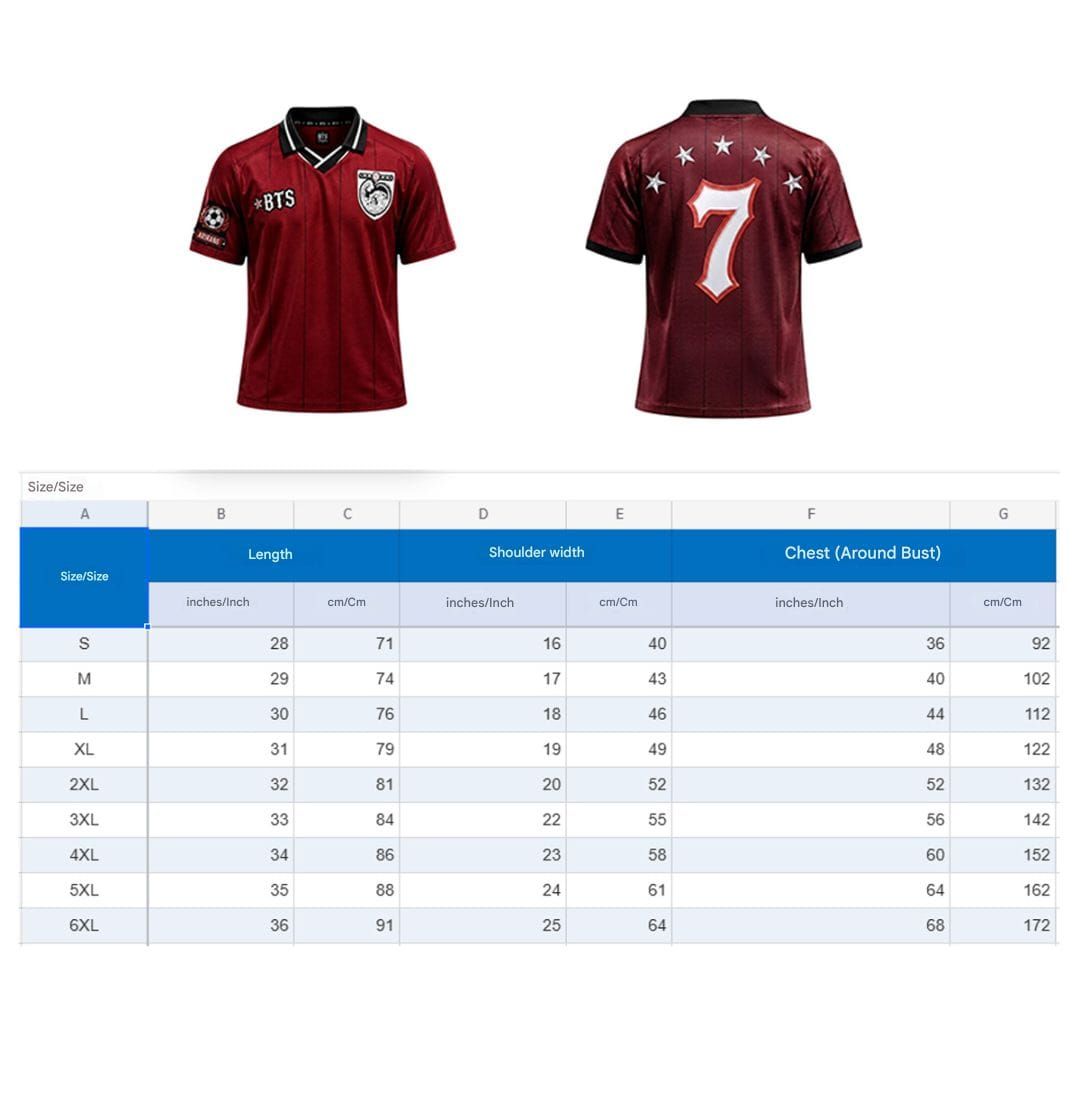 JERSEY BTS INTERVALO COPA DO MUNDO
