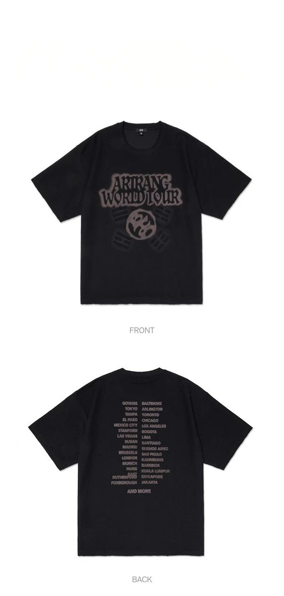 BTS ARIRANG T-SHIRTS 100% COTTON (in 4 different options)