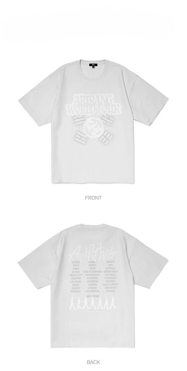 BTS ARIRANG T-SHIRTS 100% COTTON (in 4 different options)