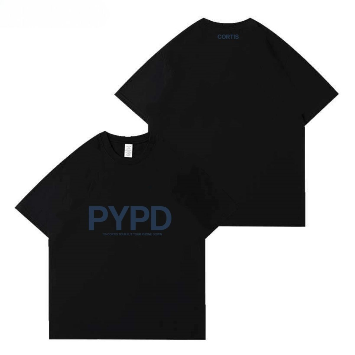 CAMISETA CORTIS TOUR PUT YOUR PHONE DOWN 2026 100% ALGODÃO