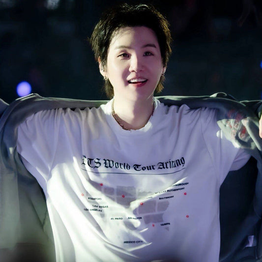 CAMISETA BTS WORLD TOUR ARIRANG  100% ALGODÃO