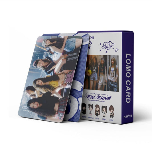 KIT WITH 55 NEWJEANS PHOTOCARDS