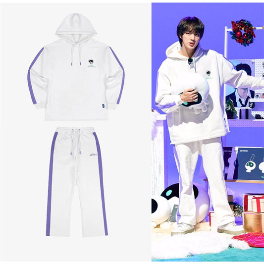 WOOTTEO THE ASTRONAUT/JIN BTS SWEATSHIRT / PANTS / SET