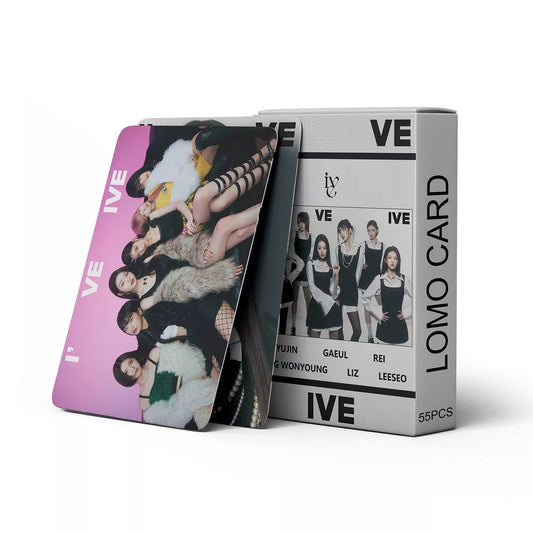 KIT WITH 55 IVE I'VE PHOTOCARDS