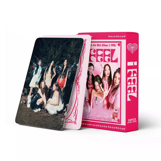 KIT CON 55 TARJETAS FOTOGRÁFICAS (G) I-DLE I FEEL