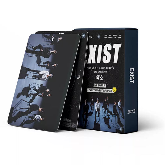 KIT CON 55 FOTOCARDS EXO EXIST