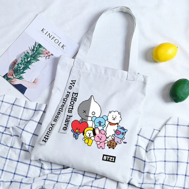 SLING BAG BT21 BTS (Todos los personajes)