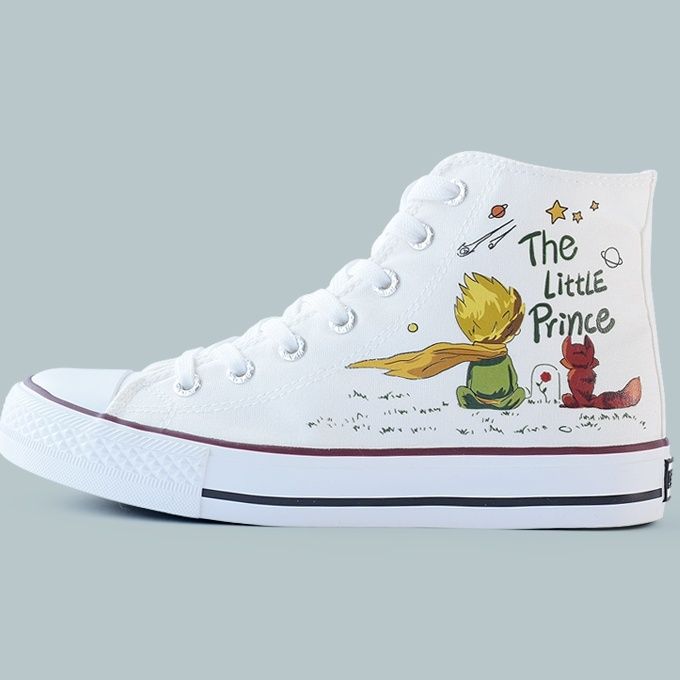 THE LITTLE PRINCE SNEAKERS (black/white)