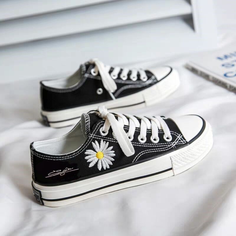 WOMEN'S DAISY SNEAKERS (purple/black)