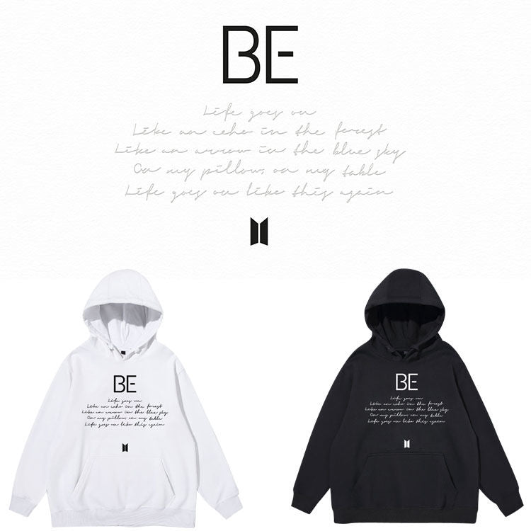 BTS BE SWEATSHIRT (various colors)