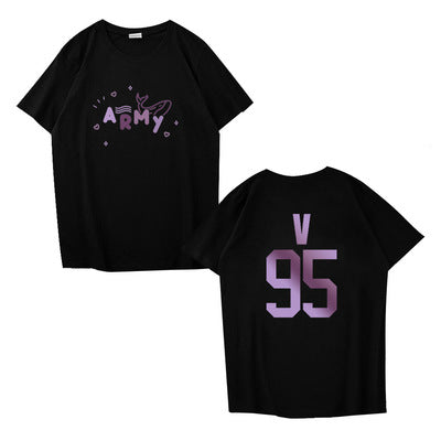 CAMISETAS BTS ARMY 100% ALGODÃO (todos os integrantes)