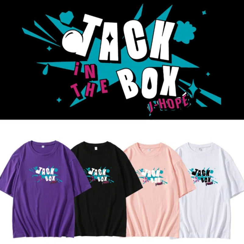 CAMISETAS JHOPE JACK IN THE BOX 100% ALGODÃO