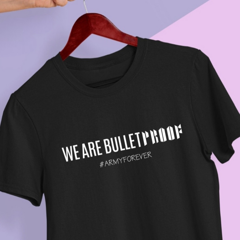 CAMISETA BTS PROOF 100% ALGODÃO