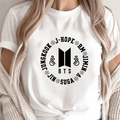 CAMISETA BTS 100% ALGODÃO