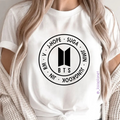 BTS T-SHIRT 100% COTTON 