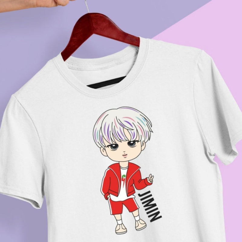 CAMISETA BTS 100% ALGODÃO (todos os integrantes)